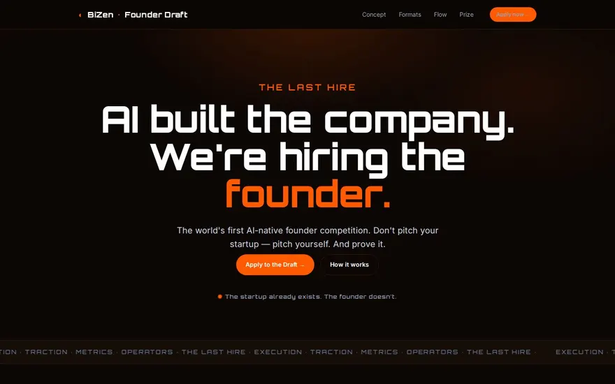 BiZen Founder Draft
