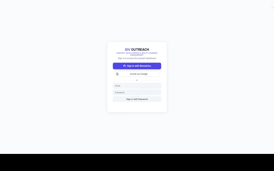 Outreach Platform